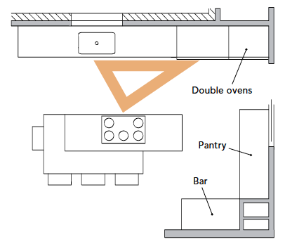 kitchen floorplan