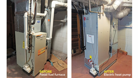 Furnace to Heat Pump Retrofit