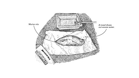 Soupy Mortar Mix