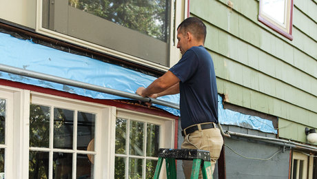 Ladder Safety for Deck Building