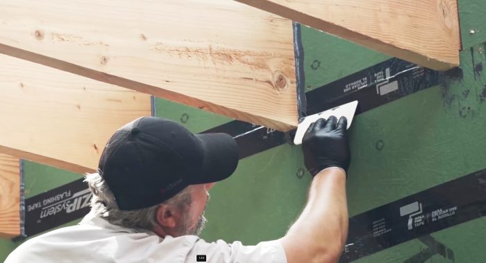 air-sealing sheathing