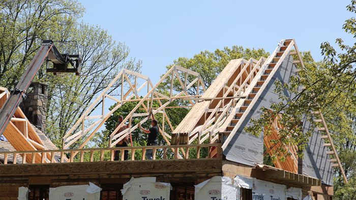 how to frame a roof