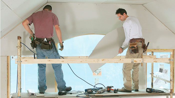 how to install drywall