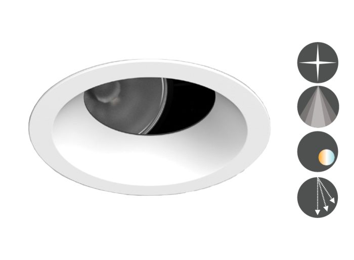 Photo of Ketra D3 3-in. recessed lighting.