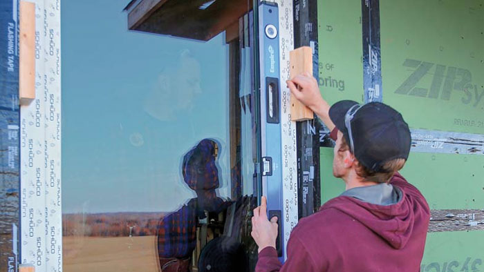 installing a new flangeless window